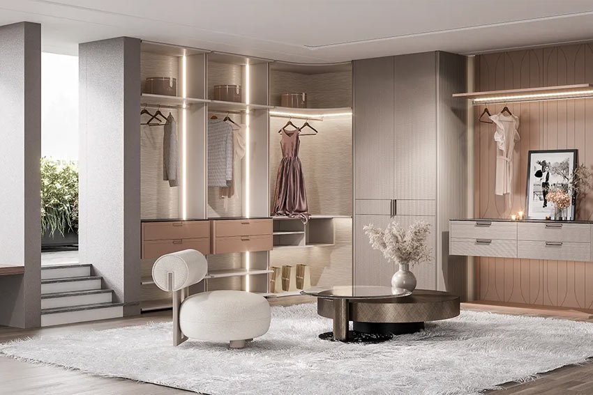 L Shape Robe Design 11 Modern L Shape Wardrobe Design for Smart Storage - StyleLagoon
