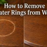 how to remove water rings from wood